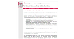 Desktop Screenshot of ibs-consulting.de