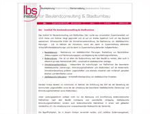 Tablet Screenshot of ibs-consulting.de